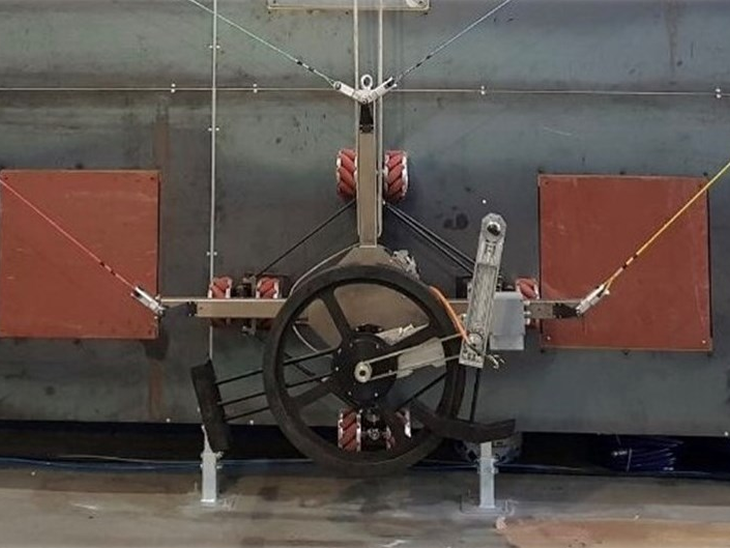 Petrobras in partnership with the Senai Institute of Innovation of Joinville, develops robot for painting platforms