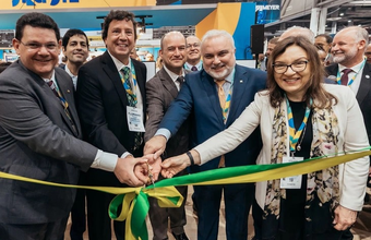 Organized by Apex Brazil, the Brazilian pavilion features 53 participating companies.