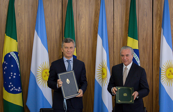 Brazil and Argentina sign acts on trade, diplomacy and health