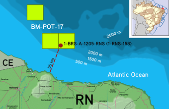 Petrobras discovers oil in deep waters in the Potiguar Basin 