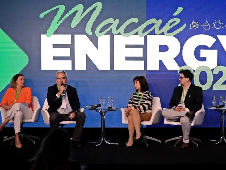 Macaé and the surrounding region are highlighted as a hub for the energy transition in Rio.
