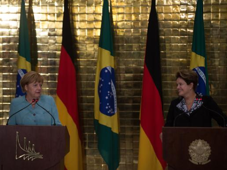 Rousseff, Merkel discuss EU-Mercosur partnership