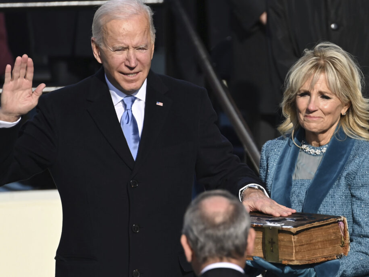 Joseph R. Biden is Inaugurated as the 46th President of the United States