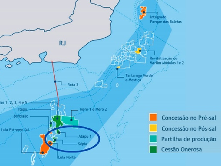 Atapu and Sépia surpluses will have Petrobras presence in the dispute