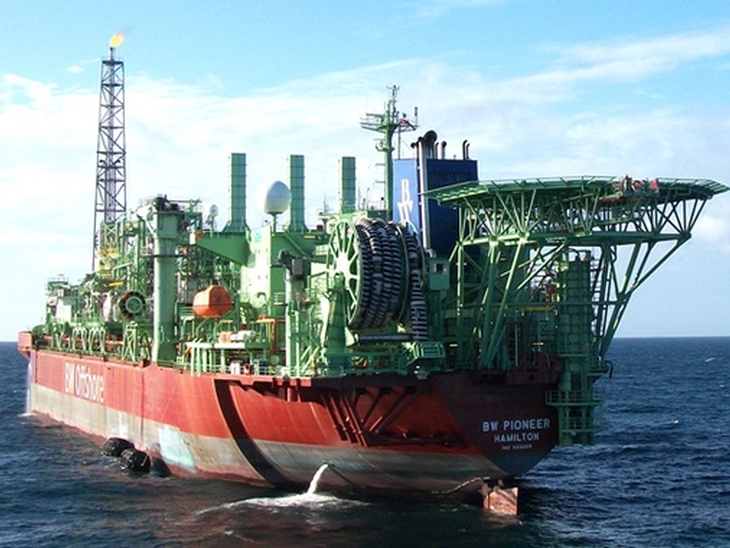 40,000 barrels per day in Cascade and Chinook