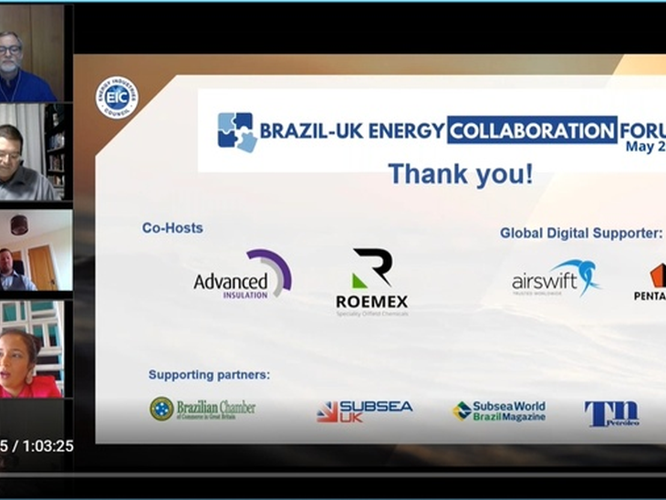 Brazil - UK Energy Collaboration Forum  takes place on 19 May and 23 June. 