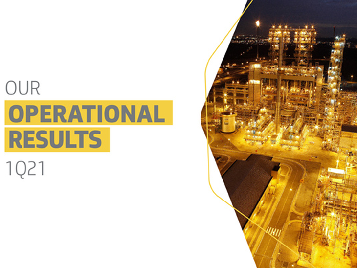 Highlights on Petrobras' production and sales in 1Q21