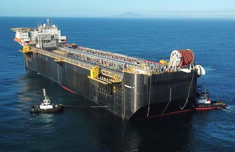 P-71 hull arrives in Brazil to be integrated with other modules