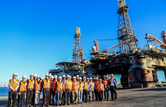 Ambassador of China and Chinese businessmen visit the Port of Açu