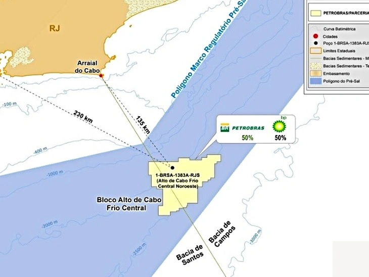 New discovery in the pre-salt of the Campos Basin is announced by Petrobras