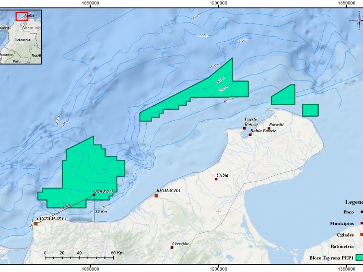 Petrobras on gas discovery in Colombia