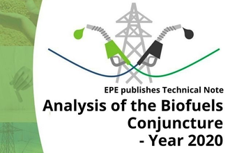 EPE publishes Technical Note — Analysis of the Biofuels Conjuncture — Year 2020