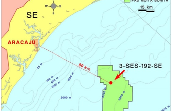Petrobras confirms extension of gas and oil accumulation in the Moita Bonita area, in deep waters in the Sergipe Basin