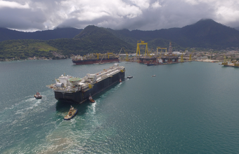P-69 arrives in Brazil to complete construction work