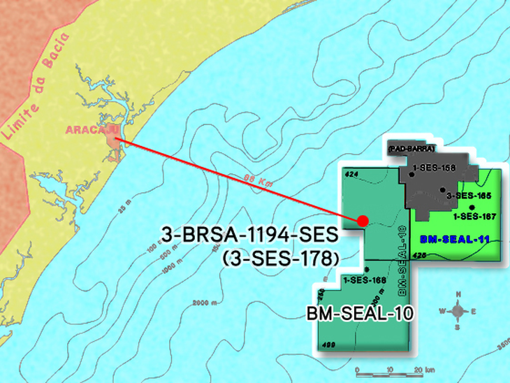 Petrobras confirms the potential of Moita Bonita area