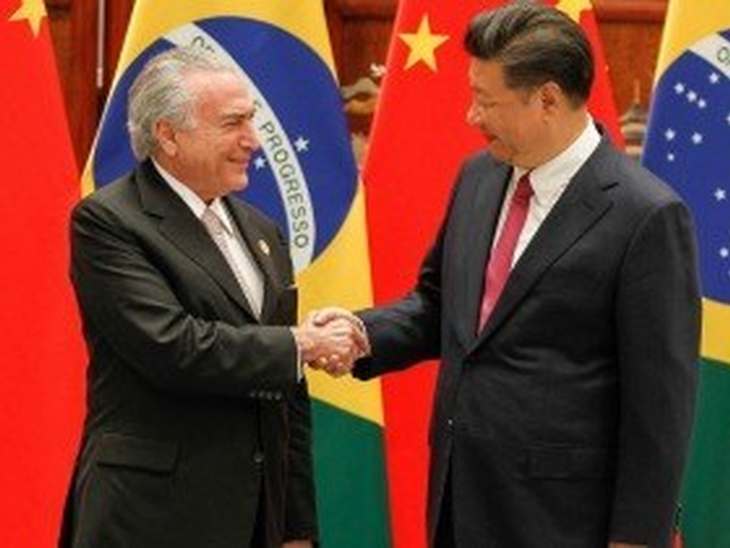 Temer travels to China to boost exports and attract investments