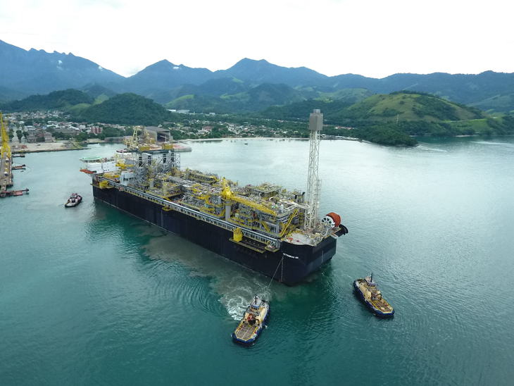 P-66 leaves shipyard for Lula field