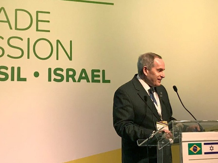 Décio Oddone attends the seminar Brazil Israel Innovation Summit