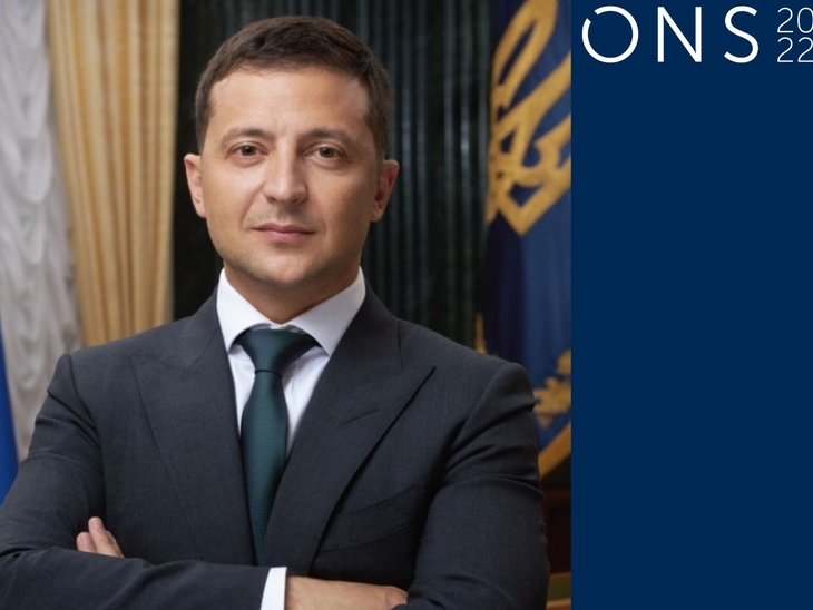 President Zelenskyy to speak at ONS 2022