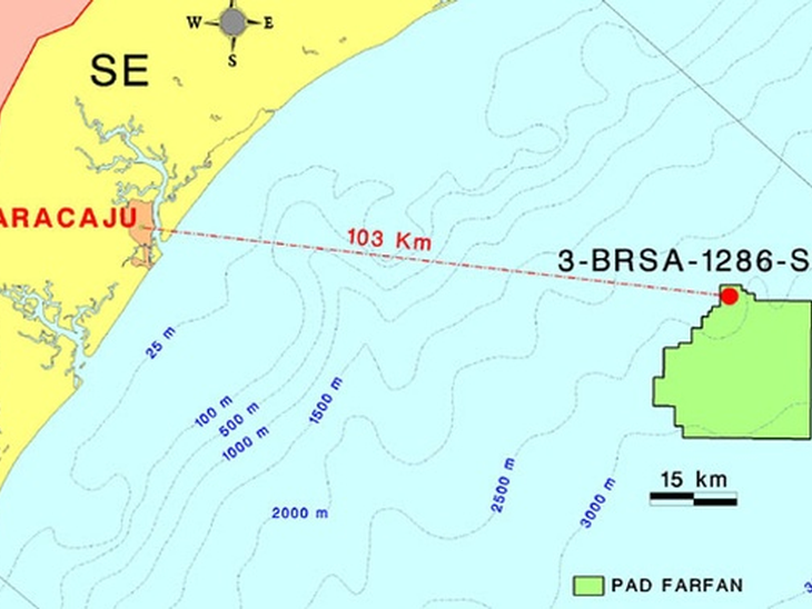 Conclusion of the third well in the Moita Bonita Area, at Sergipe´s Basin
