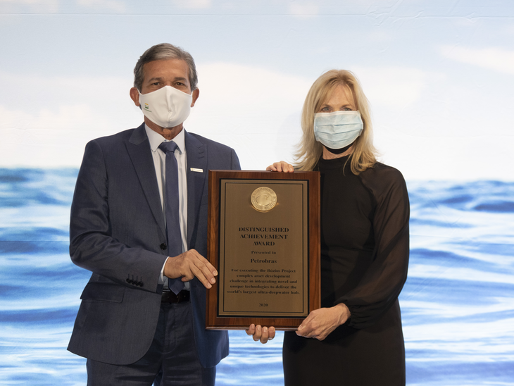 Petrobras receives international award for technologies for the Búzios field