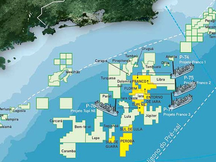 Petrobras confirms 5 billion barrel volume in Rights Transfer area 
