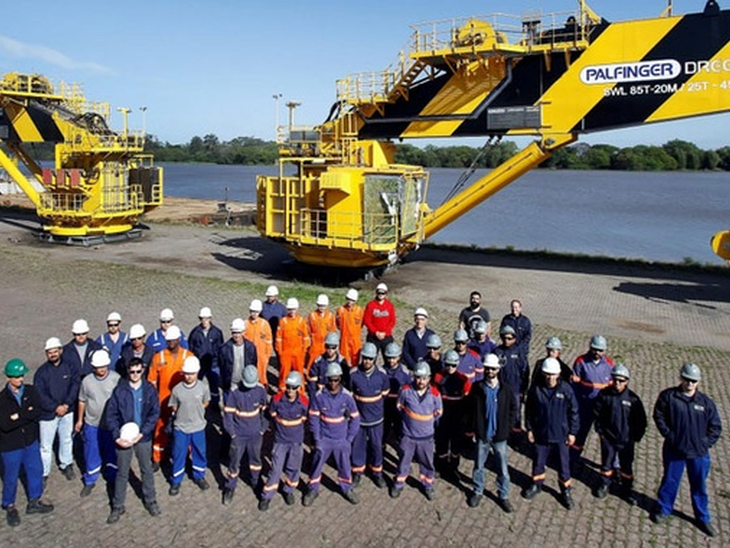 Palfinger Marine delivers first set of offshore cranes to Jurong Aracruz