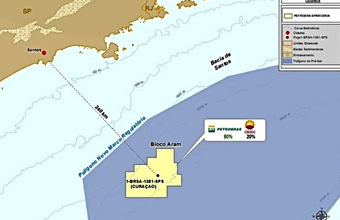 Petrobras on discovery in the Aram Block