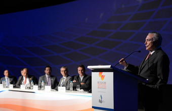 President Temer attends opening session of Rio Oil & Gas 2016