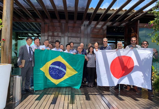 Members of the Japanese Chamber of Commerce and Industry of Brazil visit the Port of Açu Members of the Japanese Chamber of Commerce and Industry of Brazil visit the Port of Açu