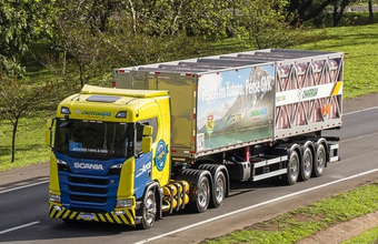 First CNG truck in the south of the country is delivered to the Charrua Group