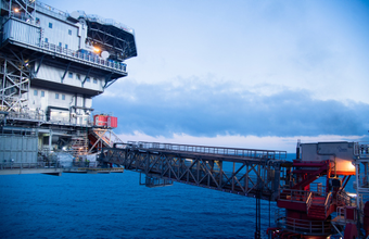 Gas discovery by Gina Krog in the North Sea