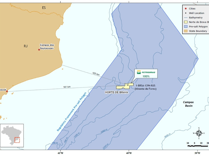 Petrobras reports results of exploratory well in Campos Basin pre-salt
