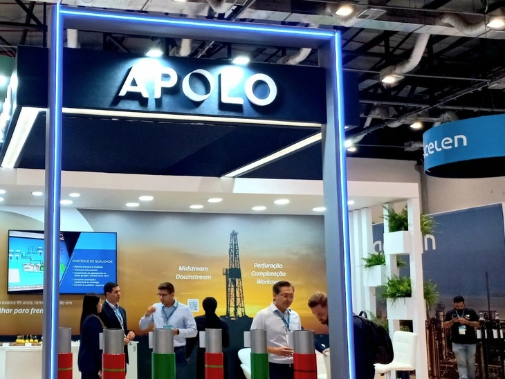 Apolo makes an appearance at Bahia Oil & Gas Energy 2024.