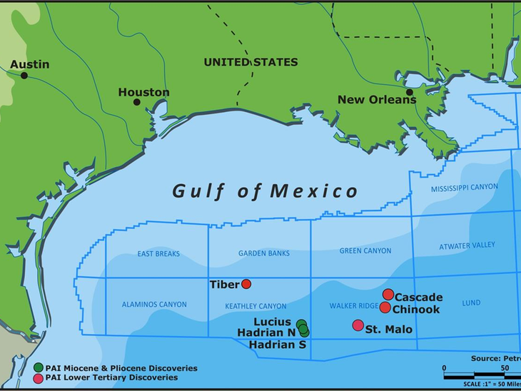 Hadrian South comes on-stream in U.S. Gulf of Mexico ultra-deep waters