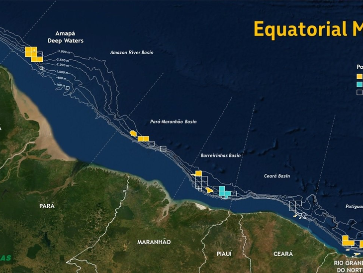Petrobras reports on the licensing of block FZA-M-59 in Amapá