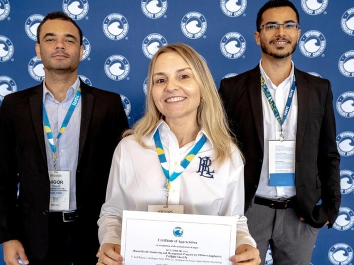 Brazilian company gains recognition at OTC with pioneering study on the mental health of offshore workers.