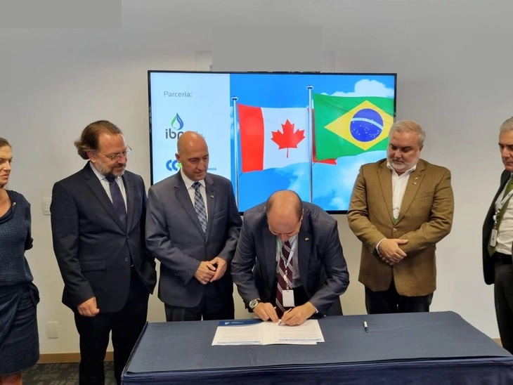 IBP and Brazil-Canada Chamber of Commerce sign a cooperation agreement with the presence of the president of Petrobras