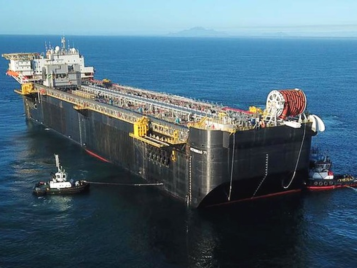 P-71 hull arrives in Brazil to be integrated with other modules