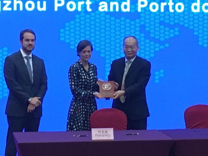 Porto Açu approaches China and closes cooperation agreement with Guangzhou Port