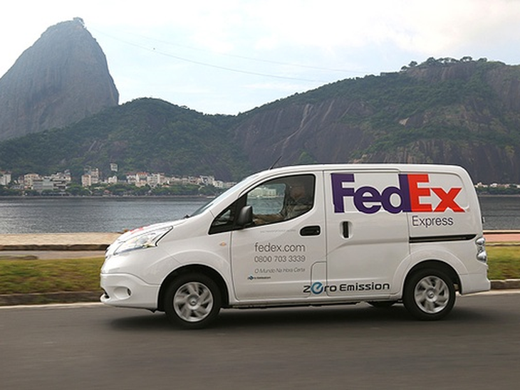Nissan and FedEx Express to test 100% electric van