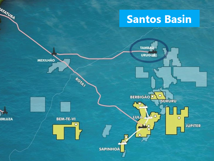 Uruguá and Tambaú (BS) fields are offered for sale by Petrobras