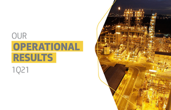 Highlights on Petrobras' production and sales in 1Q21