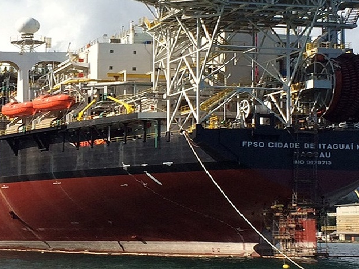 BG Group starts up sixth FPSO in the Santos Basin, offshore Brazil 