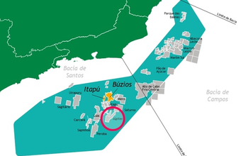 Jupiter area in the Santos Basin pre-salt, confirms excellent productivity, informs Petrobras