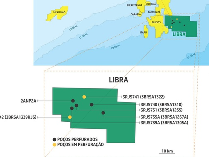 New well in Libra confirms oil discovery extension in the block
