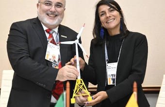 Partnerships in South America are discussed between Petrobras and the Colombian Ministry of Mines and Energy
