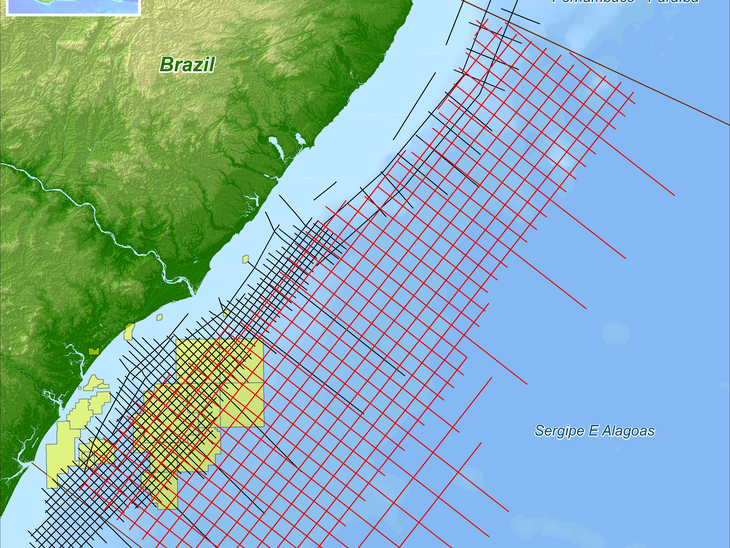 Spectrum commences 2D Multi-Client Project in Sergipe Basin offshore Brazil