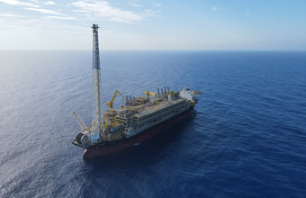 Installed in the Mero field, FPSO Guanabara reaches a maximum capacity of 180,000 bpd