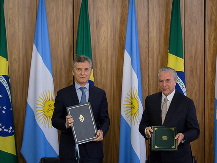 Brazil and Argentina sign acts on trade, diplomacy and health